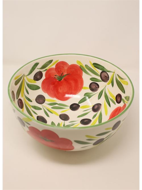 ceramic salad bowl L'Oasi ceramiche | BOLOINSALATAGRANDEGRANDE